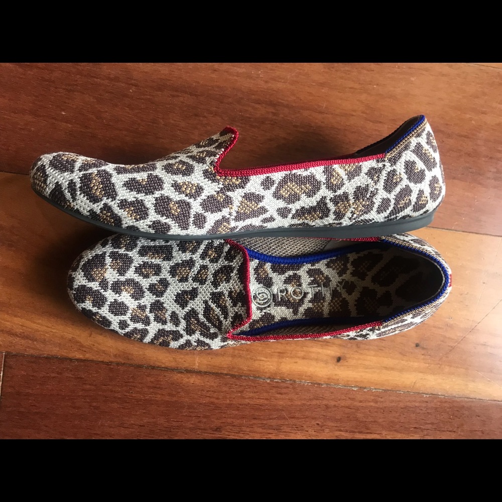 Rothy’s Mocha Spot Loafers size 8